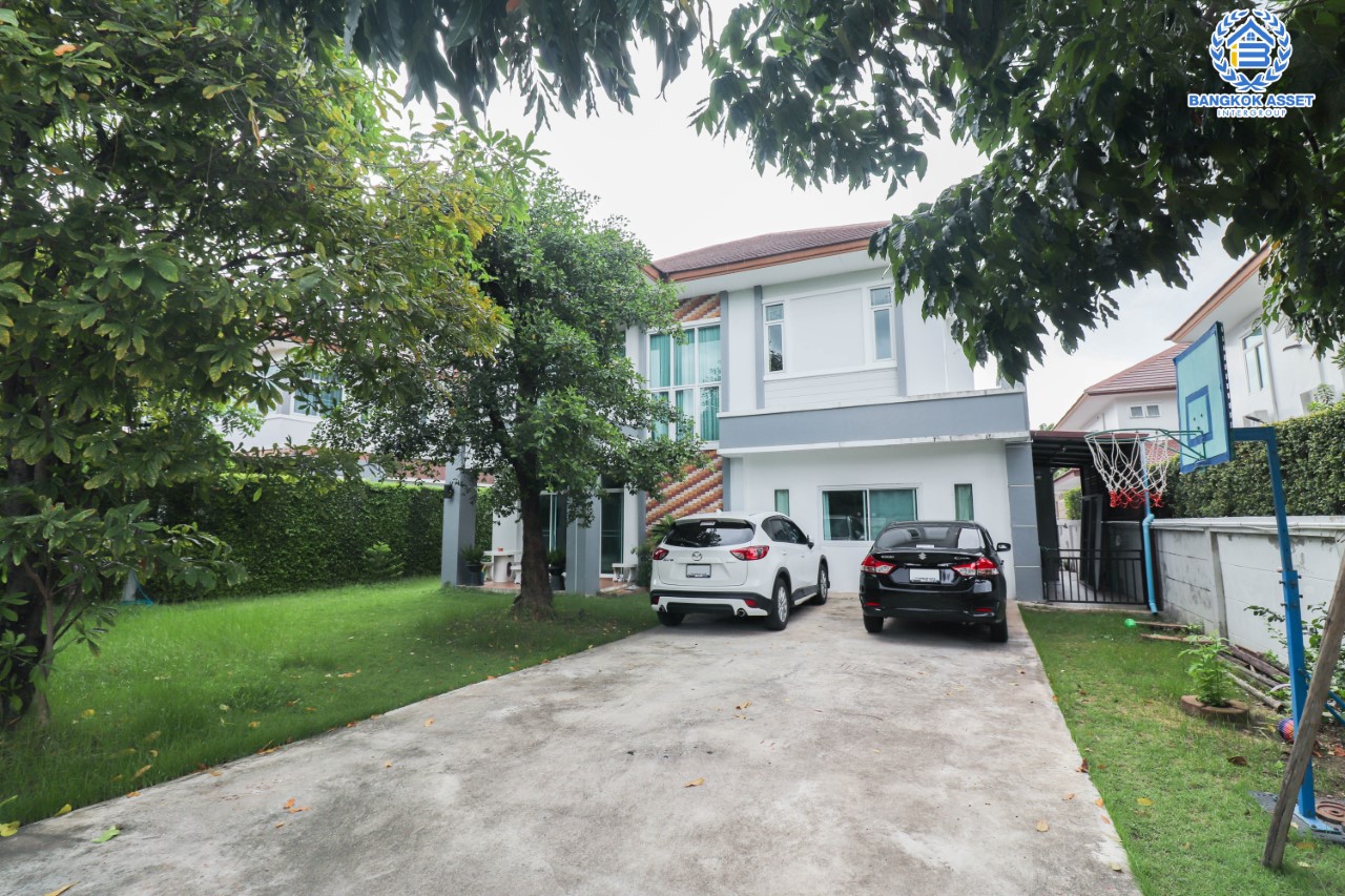 *****บ้านเดี่ยวมือสอง ม.บ้านสุขสบาย เอกชัย-บางบอน เนื้อที่ 110.5 ตร.ว. ฟังก์ชัน 4 ห้องนอน 3 ห้องน้ำ จอดรถได้ 4 คัน พื้นที่ใช้สอยเยอะถึง 194 ตร.ม. บนทำเลศักยภาพ เชื่อมต่อหลายเส้นทาง ใกล้เซ็นทรัลพระราม2 จุดขึ้นทางด่วน "พระราม2"